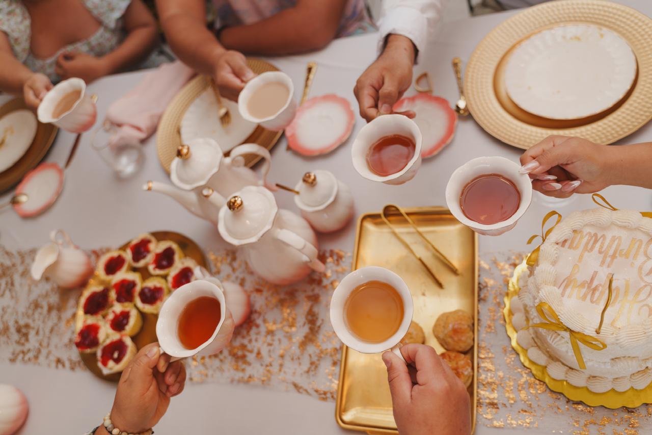 Tea service for private gatherings